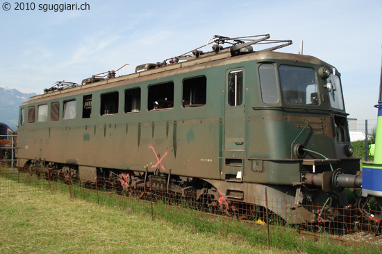 SBB Ae 6/6 11403 'Schwyz' pronta per la rottamazione